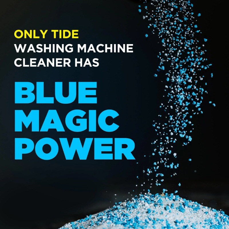 Tide Washing Machine Cleaner, Washer Residue Remover, 4 Count
