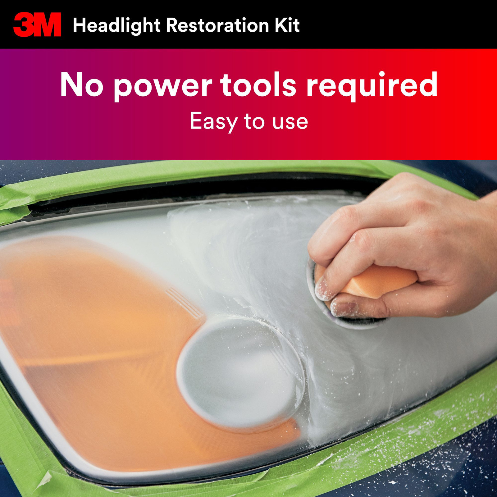 3M Restore & Protect Headlight Restoration Kit: 4-pack