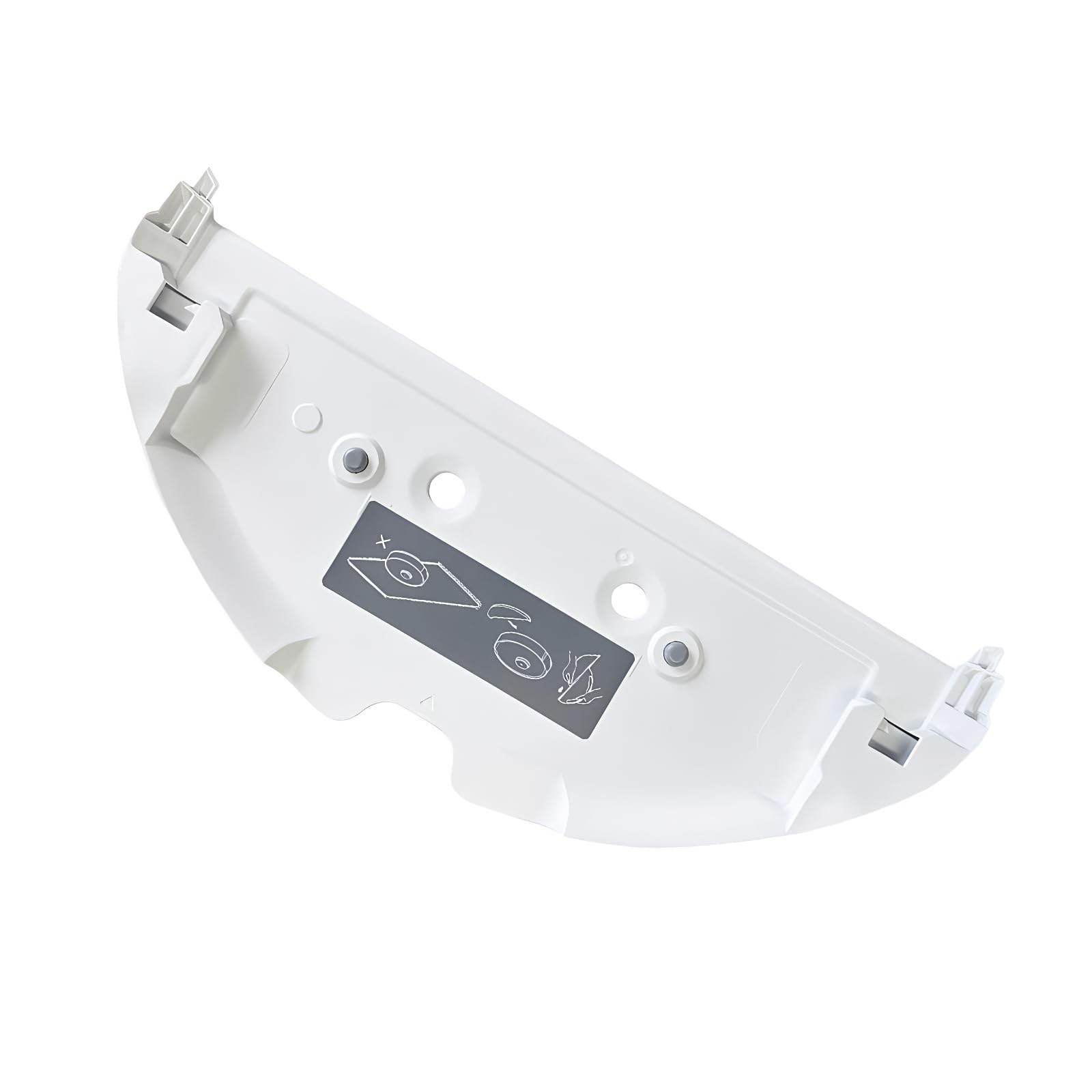 （White） Mop Plate Holder for Roborock Q8 Max / Q8 Max+ Robot Vacuum Cleaner C…