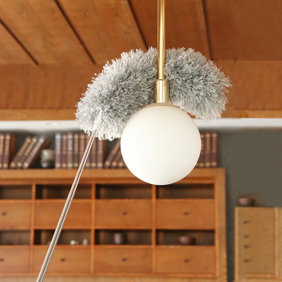 Duster 0.6m-1.35m/0.8m-2.8m Retractable Pole Easy Cleaning Brush Cleaning Tools