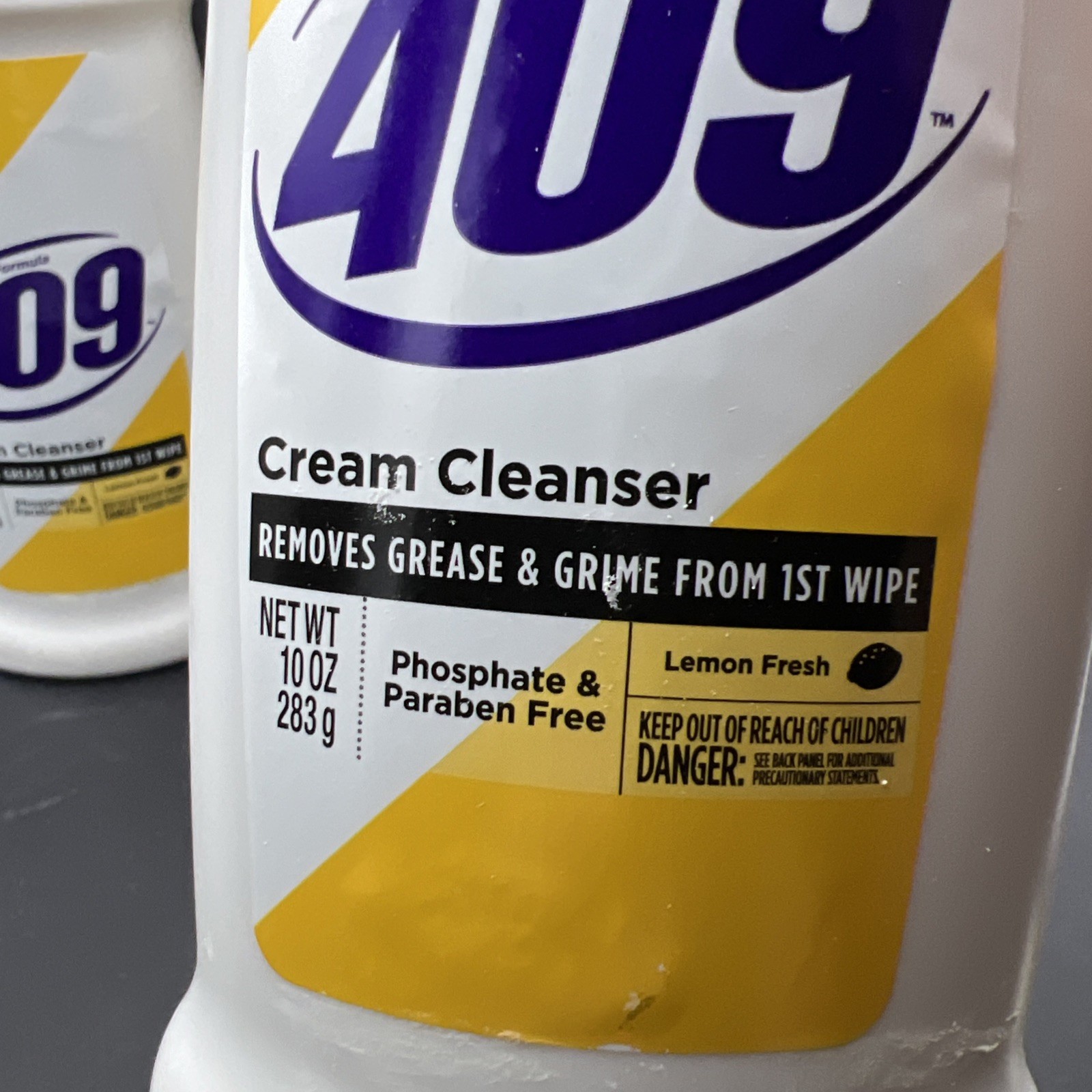 3 Formula 409 Cream Cleanser Removes Greese & Grime with LEMON FRESH 10 oz Each