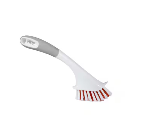 7.8 in. Tile and Grout Brush 1-Pack