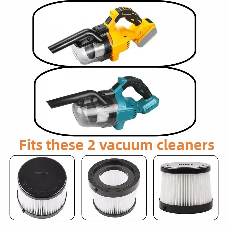 2 Packs DCV501HB DCV5011H Replacement HEPA Filters for DEWALT 20V Vacuum Filter