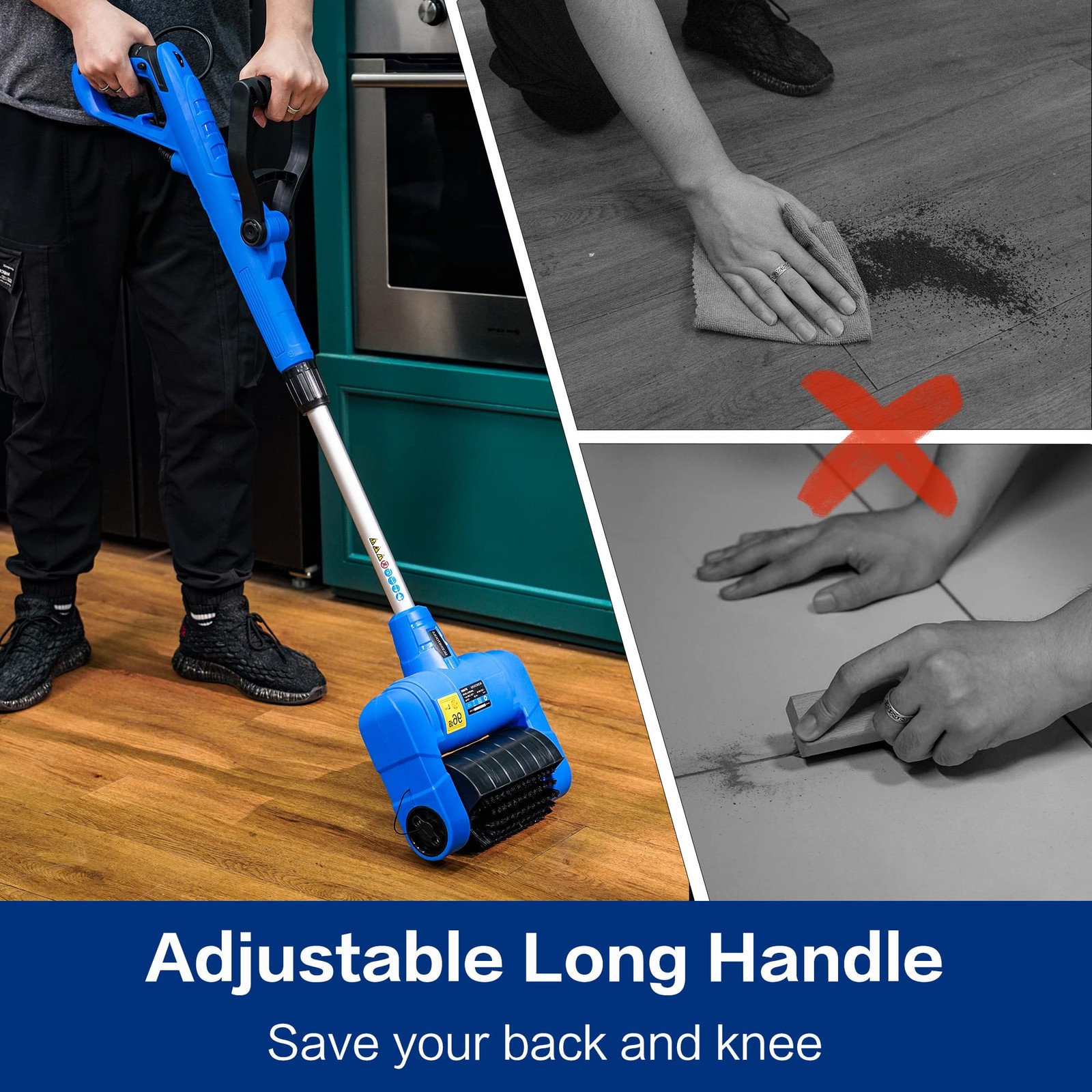 SICENXTOOLS Grout Cleaner for Tile Floors Electric Cleaner Machine Tile cleaner