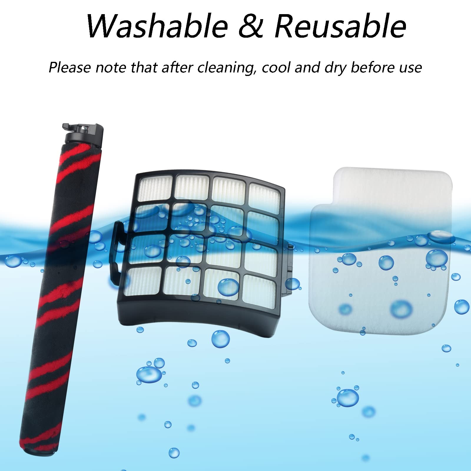 Replacement Filters for Shark Stratos AZ3002 AZ3000 AZ3000W DuoClean PowerFs 4 F