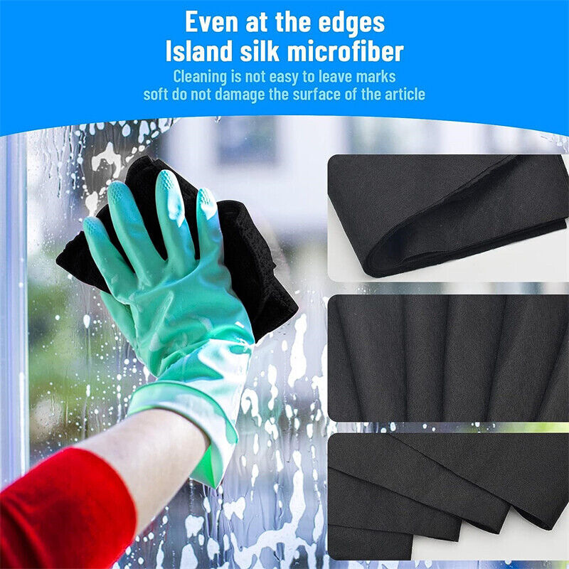 5-20 Thickened Magic Cleaning Cloth Reusable Thicken Microfiber Cleaning Rags US
