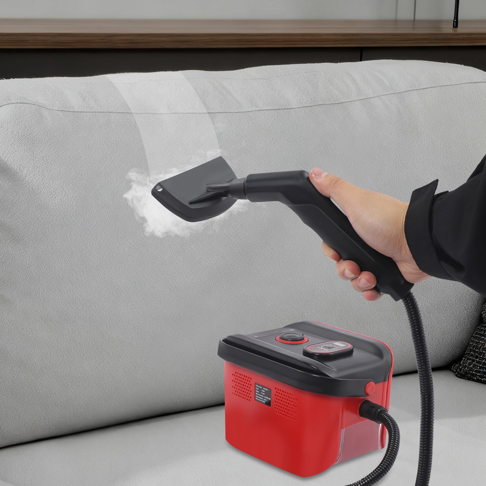 Handheld Steam Cleaner, 4.5 Bar Steam Cleaner for Countertops, Walls, Glasses
