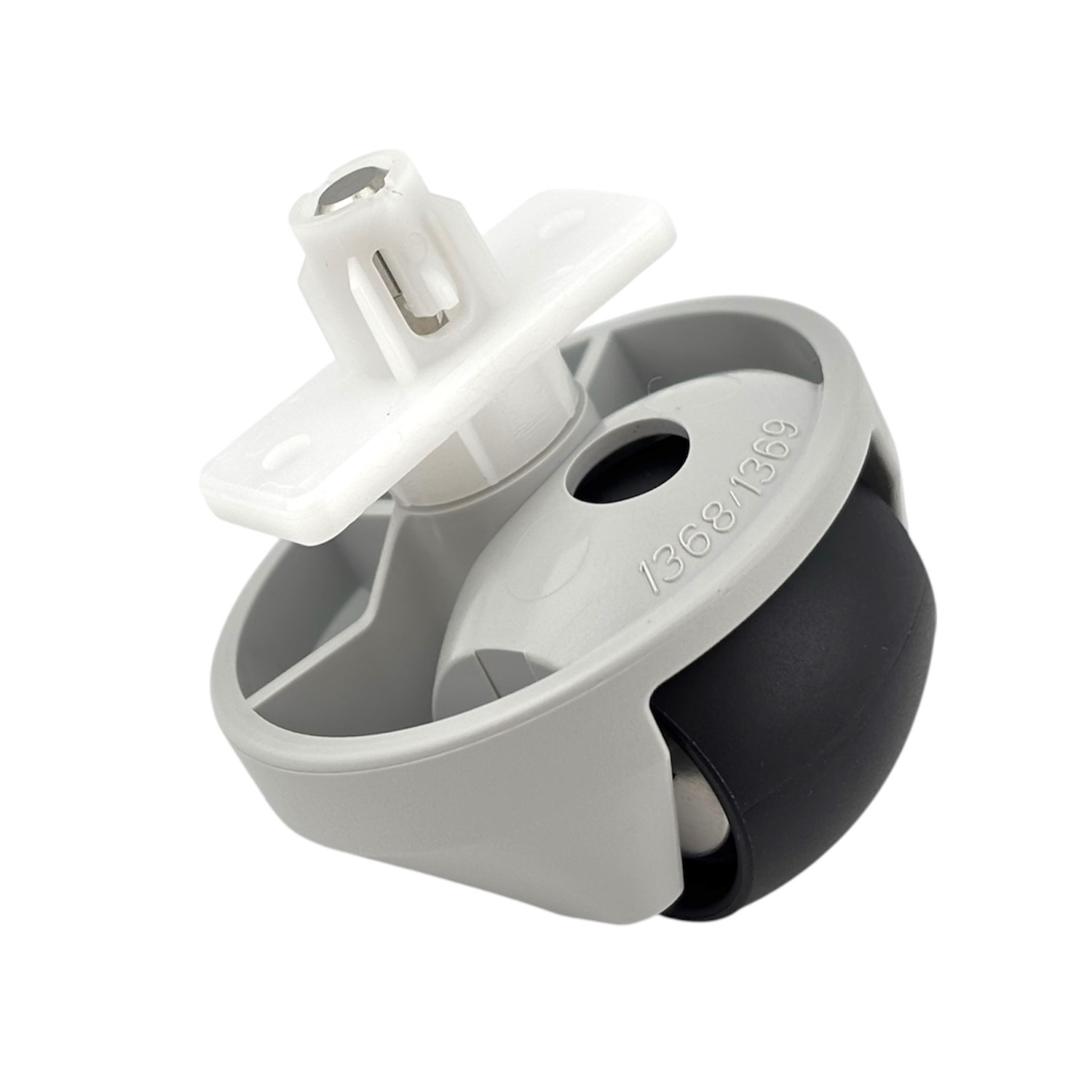 OEM Front Wheel Caster for Roborock Q Revo Series Robot Vacuum Cleaner (White)