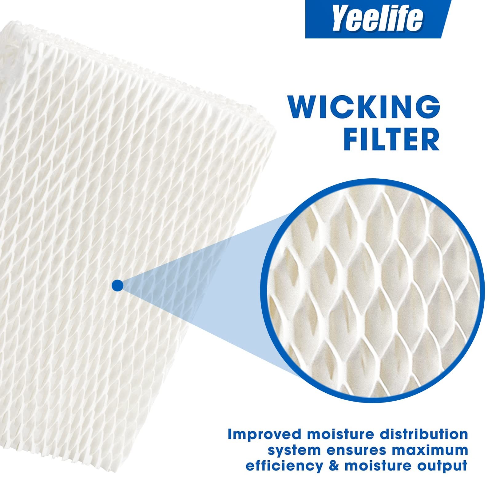 Yeelife 8 Pack HFT600 Filter Replacement for Honeywell t, 8
