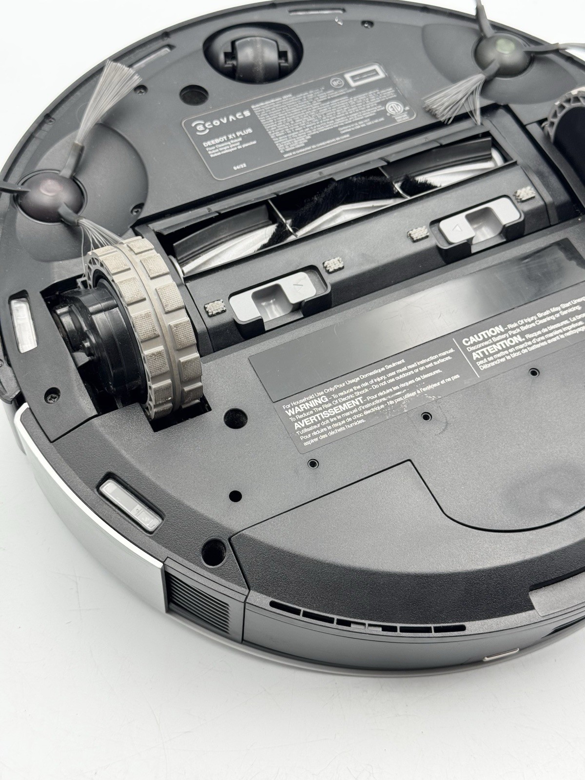 Ecovacs Deebot X1 Plus Robot Vacuum And Mop Combo With Self Emptying Station