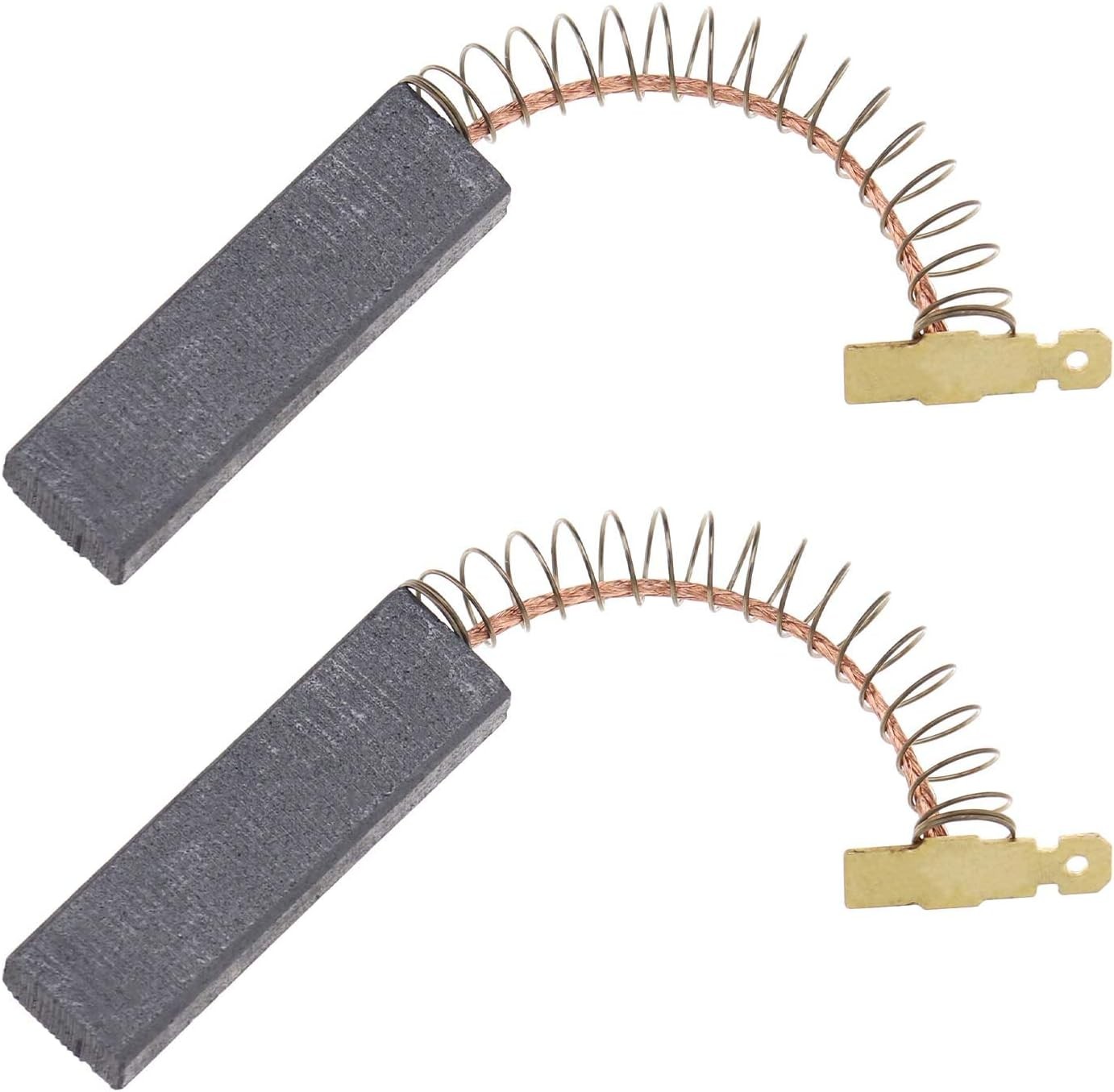 S 2pcs Laminated Carbon Brush Replacement Part Compatible with Bosch Siemens