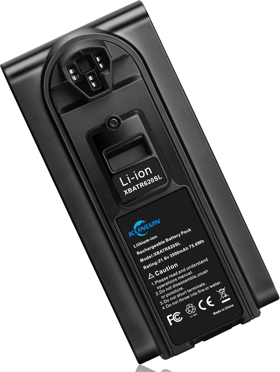 21.6V XBATR620SL Battery Compatible for Shark Stratos Vacuums IZ540H IZ562H