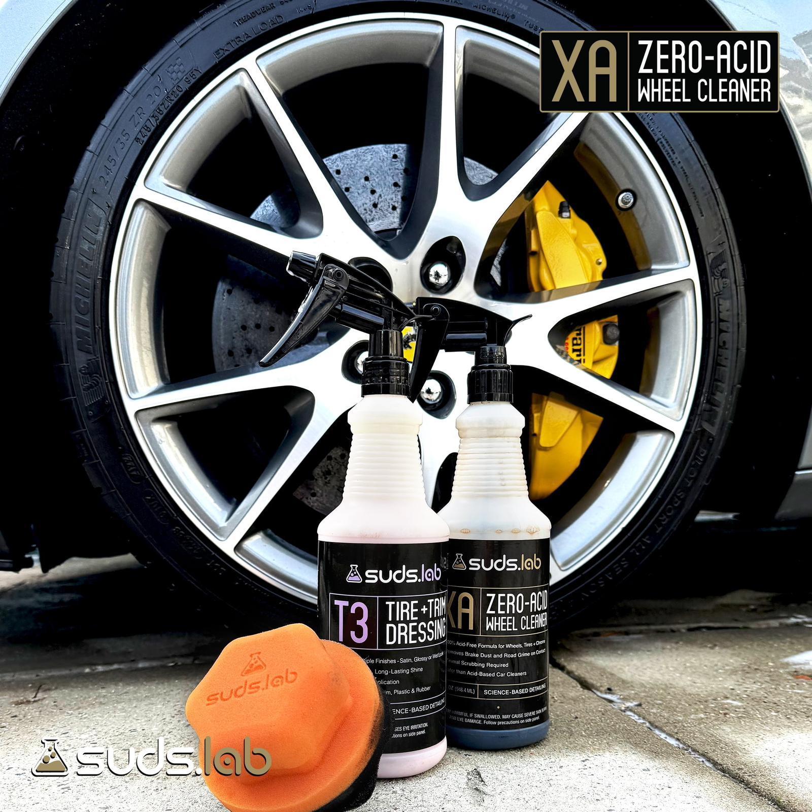 NEW, XA Zero-Acid Wheel Cleaner 32 oz.