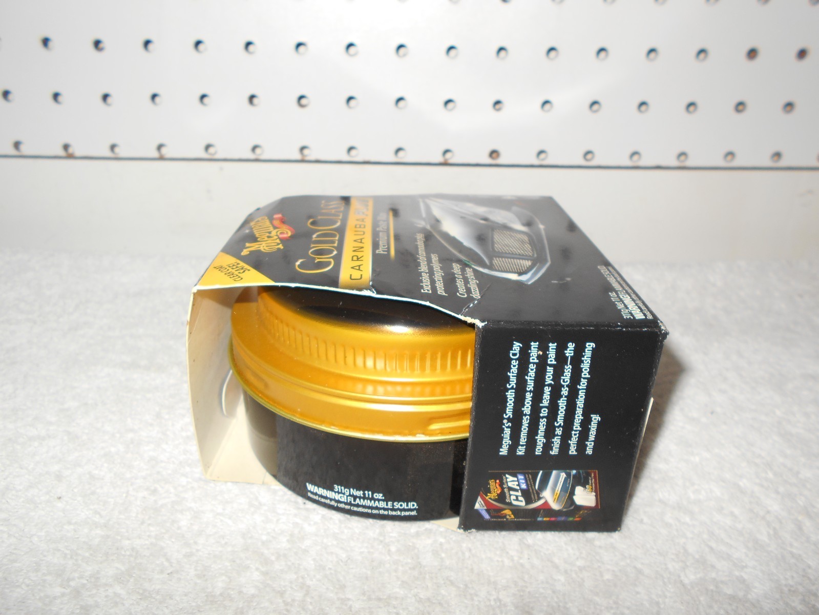 MEGUIAR’S NEW! GOLD CLASS CARNAUBA PLUS PREMIUM WAX PASTE