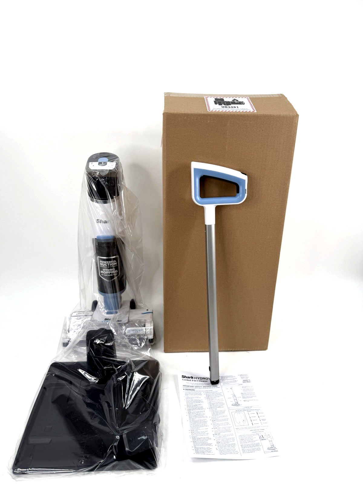 [REFURBISHED] Shark WD201 HydroVac Cordless [3-in-1] Vacuum, Mop & Self-Cleaning