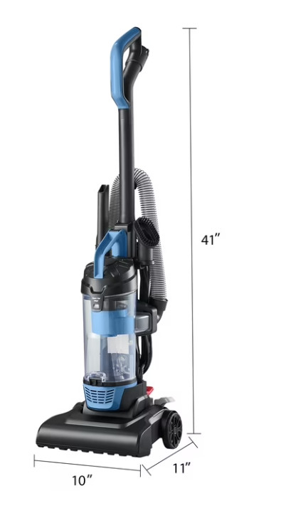 Mainstays Lightweight Bagless Upright Vacuum Cleaner with Brush and Crevice Tool