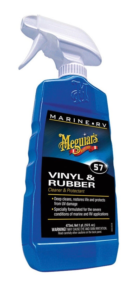 Meguiar’s M5716 UV Protection Marine/RV Vinyl & Rubber Cleaner/Protectant 16 oz.