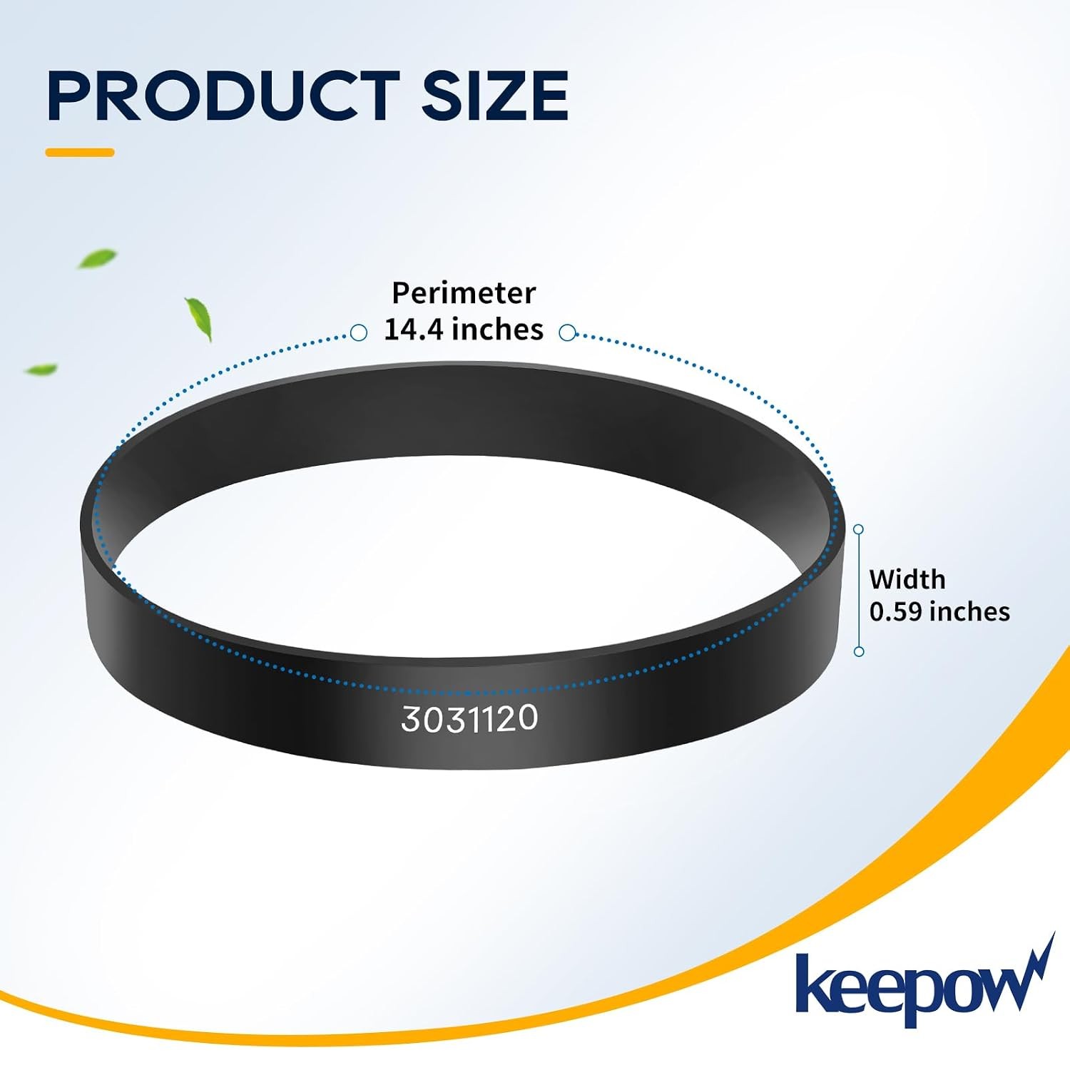 Replacement Belt and Filter Compatible with Bissell CleanView Rewind Upright