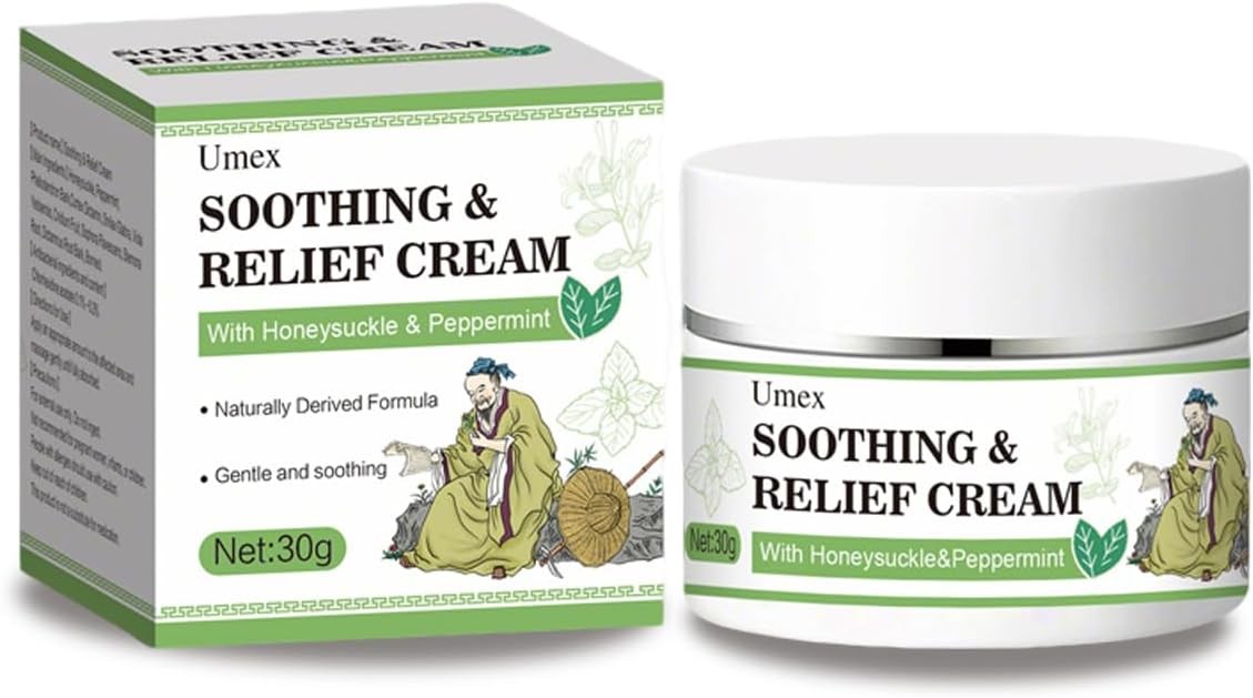5X Soothing & Relief Cream Natural Herbal Cream Gentle Instant Soothing(-20%OFF)