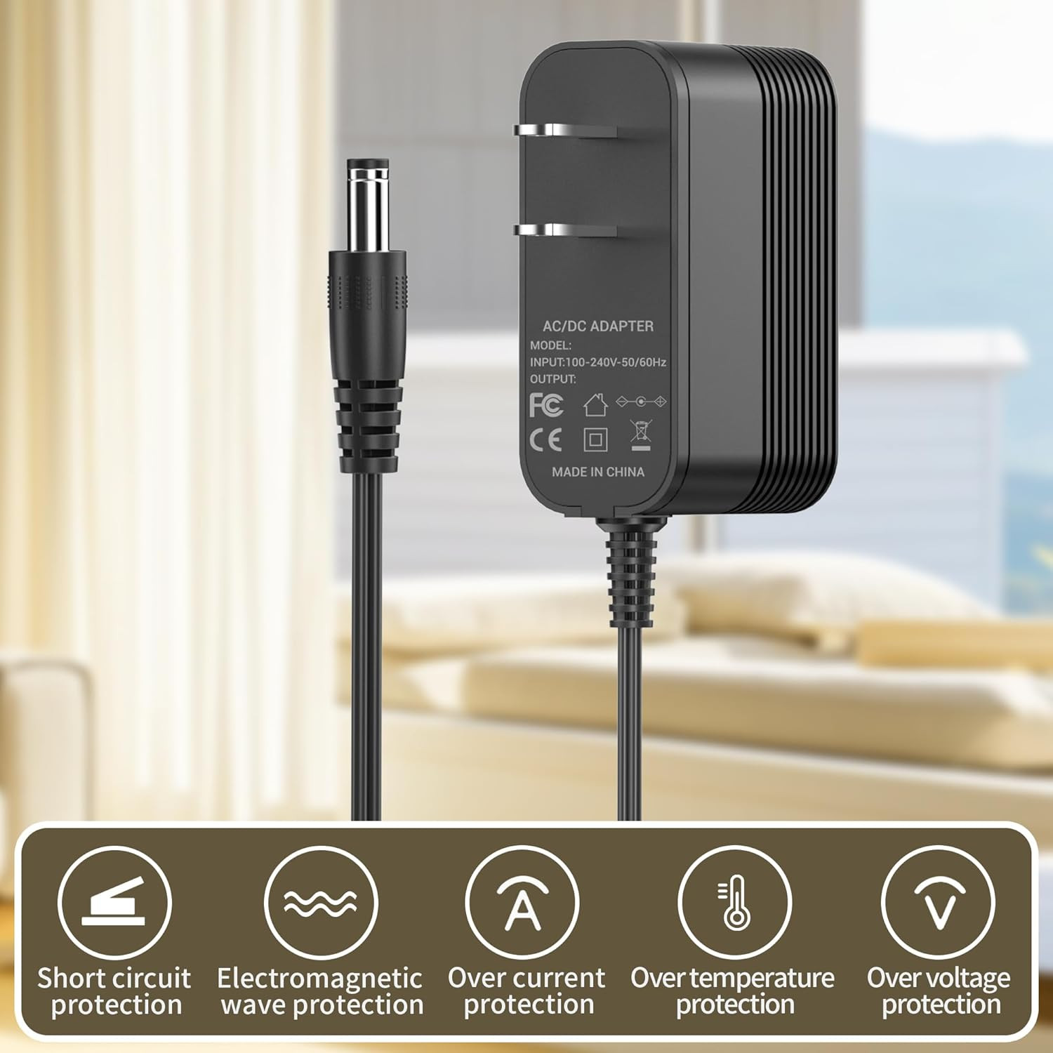 26V Charger for MOOSOO Cordless Vacuum Cleaner Power Cord Compatible with MOOSOO