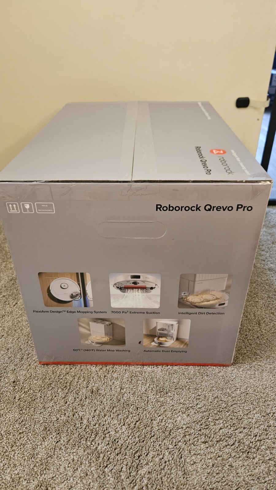Roborock Qrevo Pro Robot Vacuum & Mop – White
