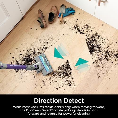 SHARK POWERDETECT CORDLESS STICK VACUUM HEPA FILTRATION 70-MINUTE RUNTIME
