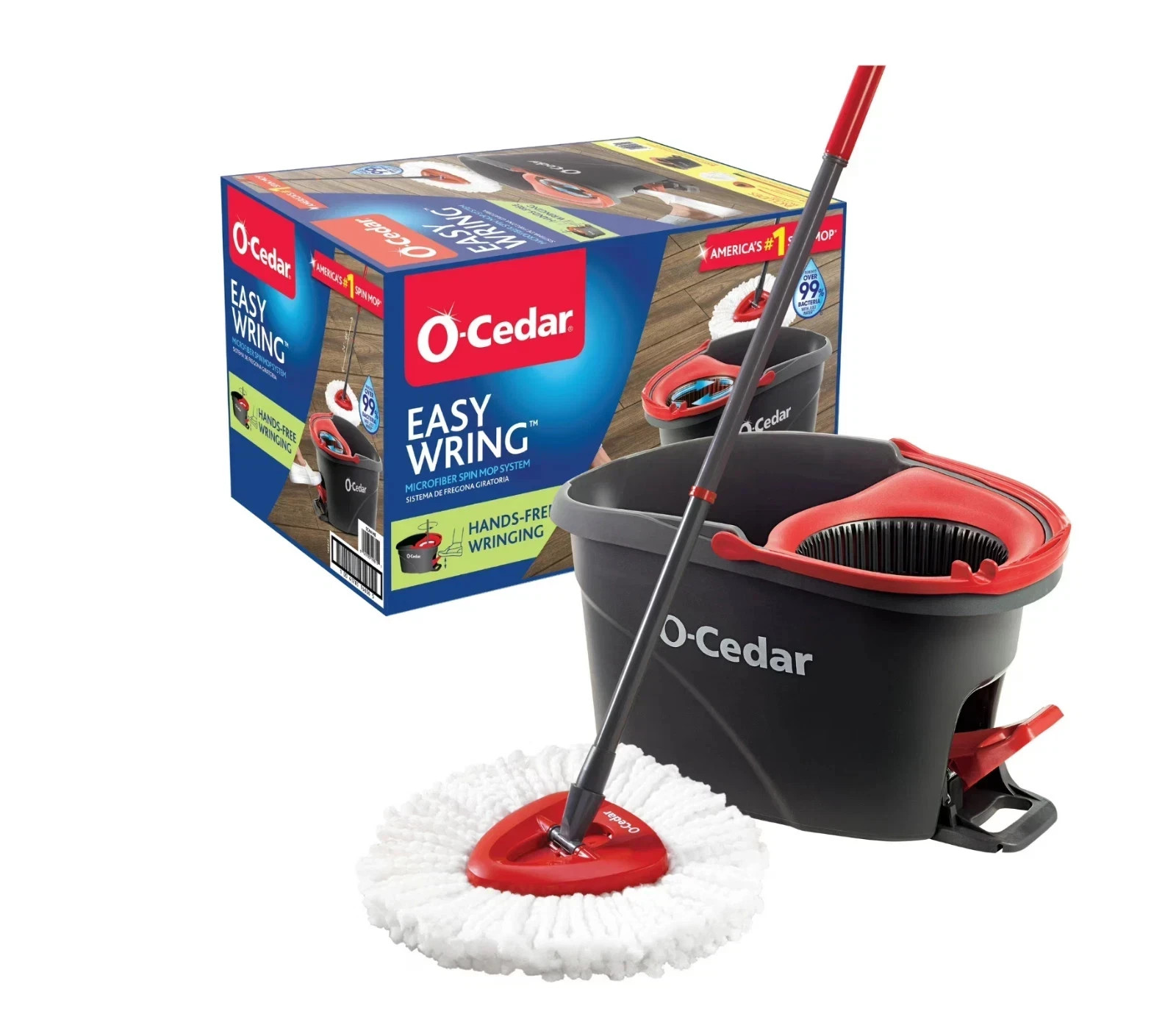 O-Cedar EasyWring Spin Mop & Bucket System
