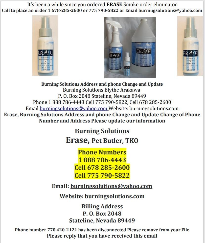 Pet Butler Odor Eliminator removes Pet odor & All other odor Yes it really works