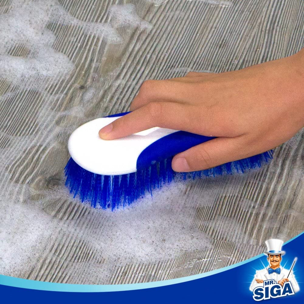 Multi Purpose Heavy Duty Scrub Brush – Pack of 2 | Strong Bristles with Effectiv