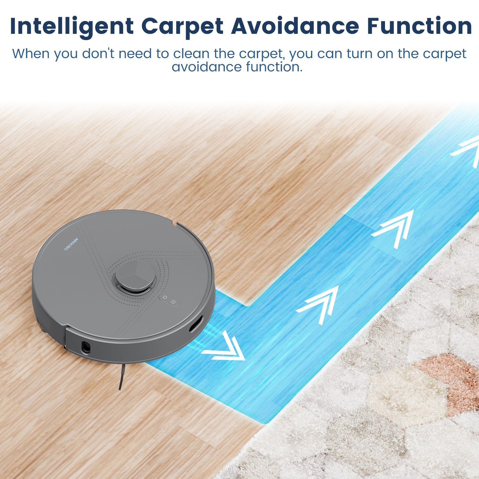Refurbished AIRROBO L50 Robot Vacuum and Mop Cleaner Self Emptying 10000Pa 4 hrs