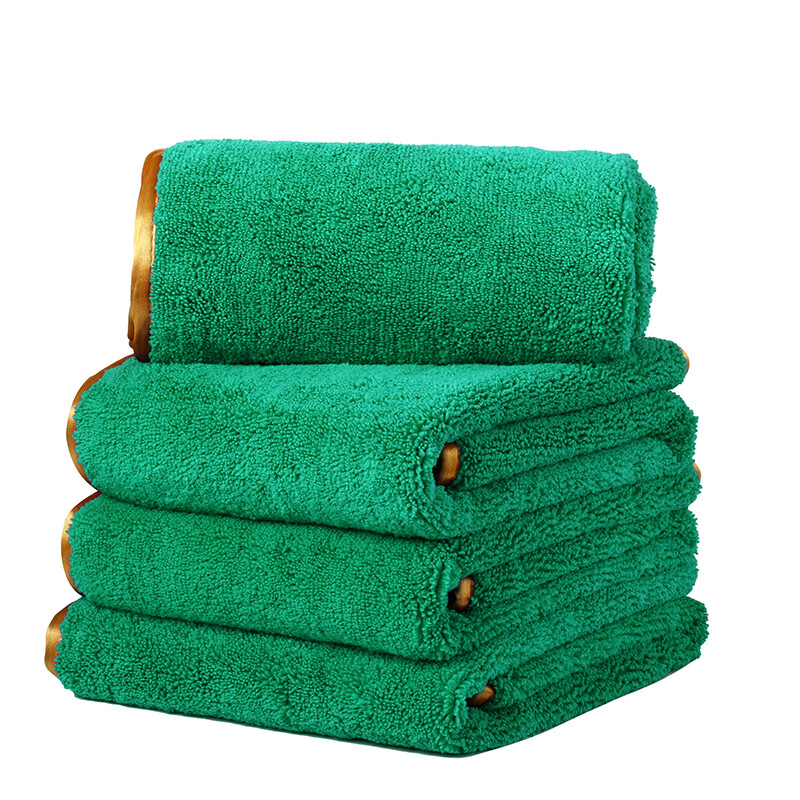 6 Microfiber Towels Elite Deluxe Car Wash Polish House Cleaning Cloths 16″x24″