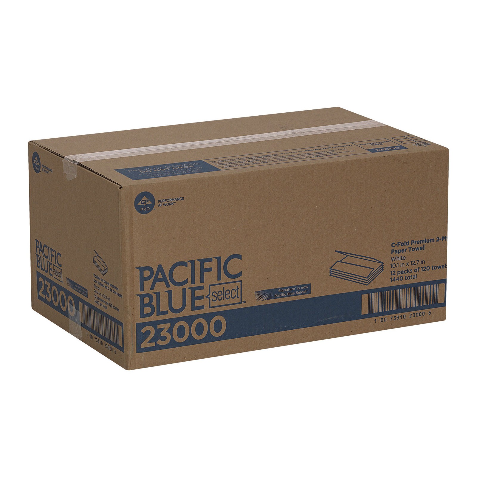 Pacific Blue Select Paper Towel C-Fold 1 Case(s) 120 Towels/ Case