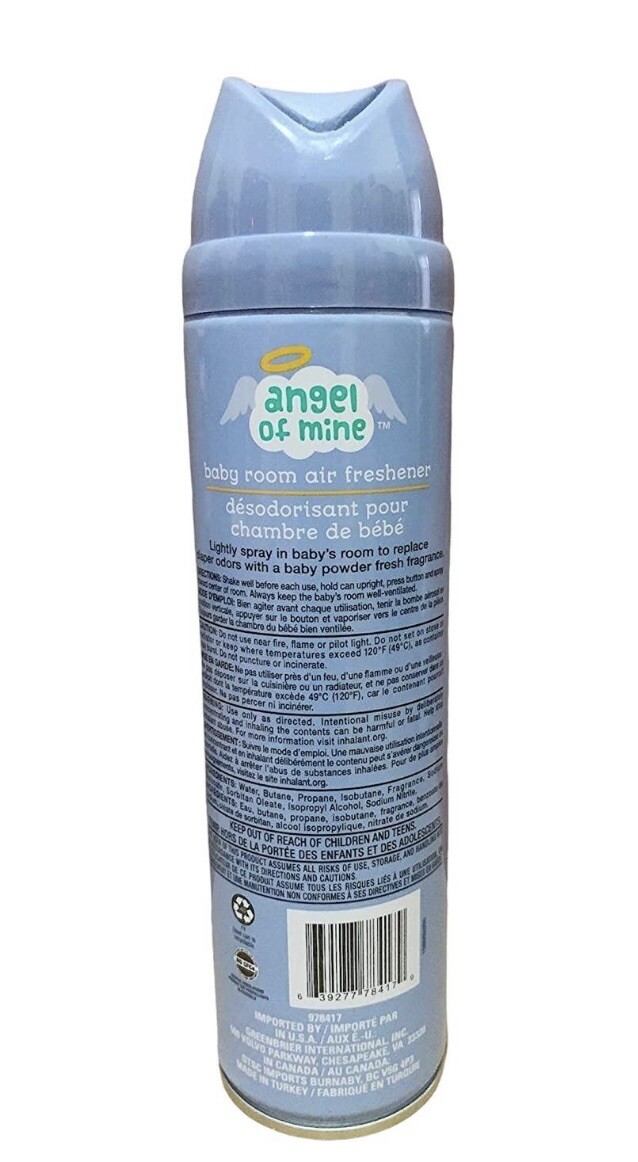 Angel of Mine 3in1 Fresh & Clean Baby Scent 6.5 oz (184g) NEW!