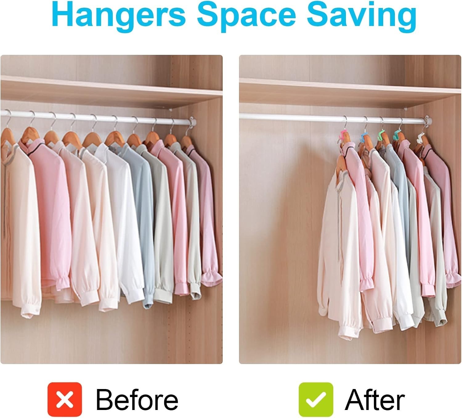 Versatile 100 PCS Hook Shaped Hanger Connectors – Space Efficiency Guaranteed