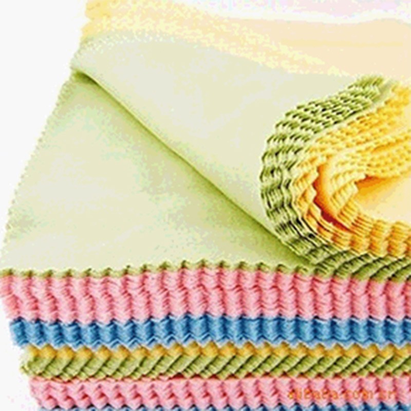 100pcs Microfiber Glasses Cleaning Cloth, 5.1″ x 5.1″ Lens Screen Cleaning Cloth