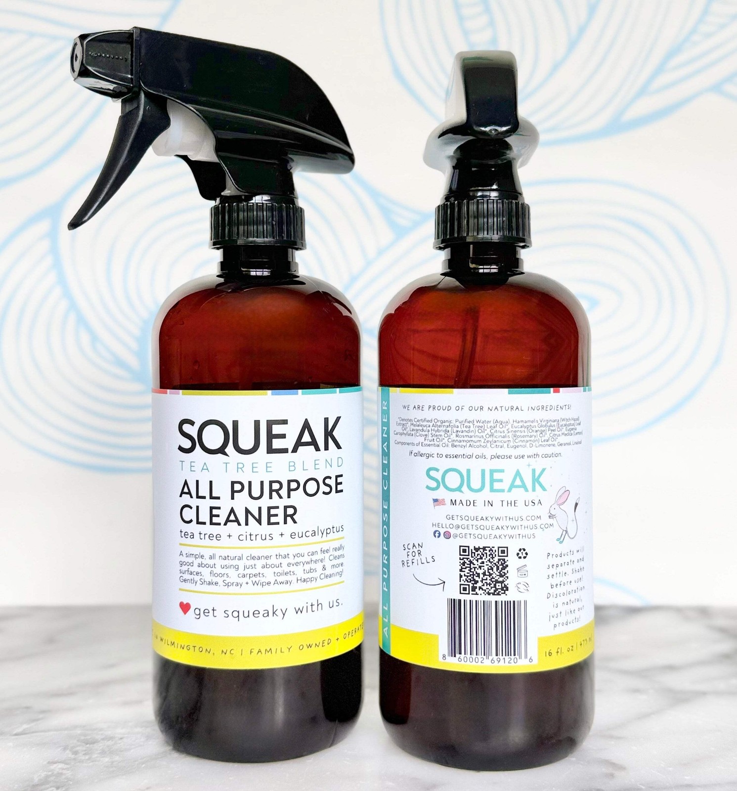 ALL PURPOSE Tea Tree Blend | tea tree + citrus + eucalyptus | Set of TWO