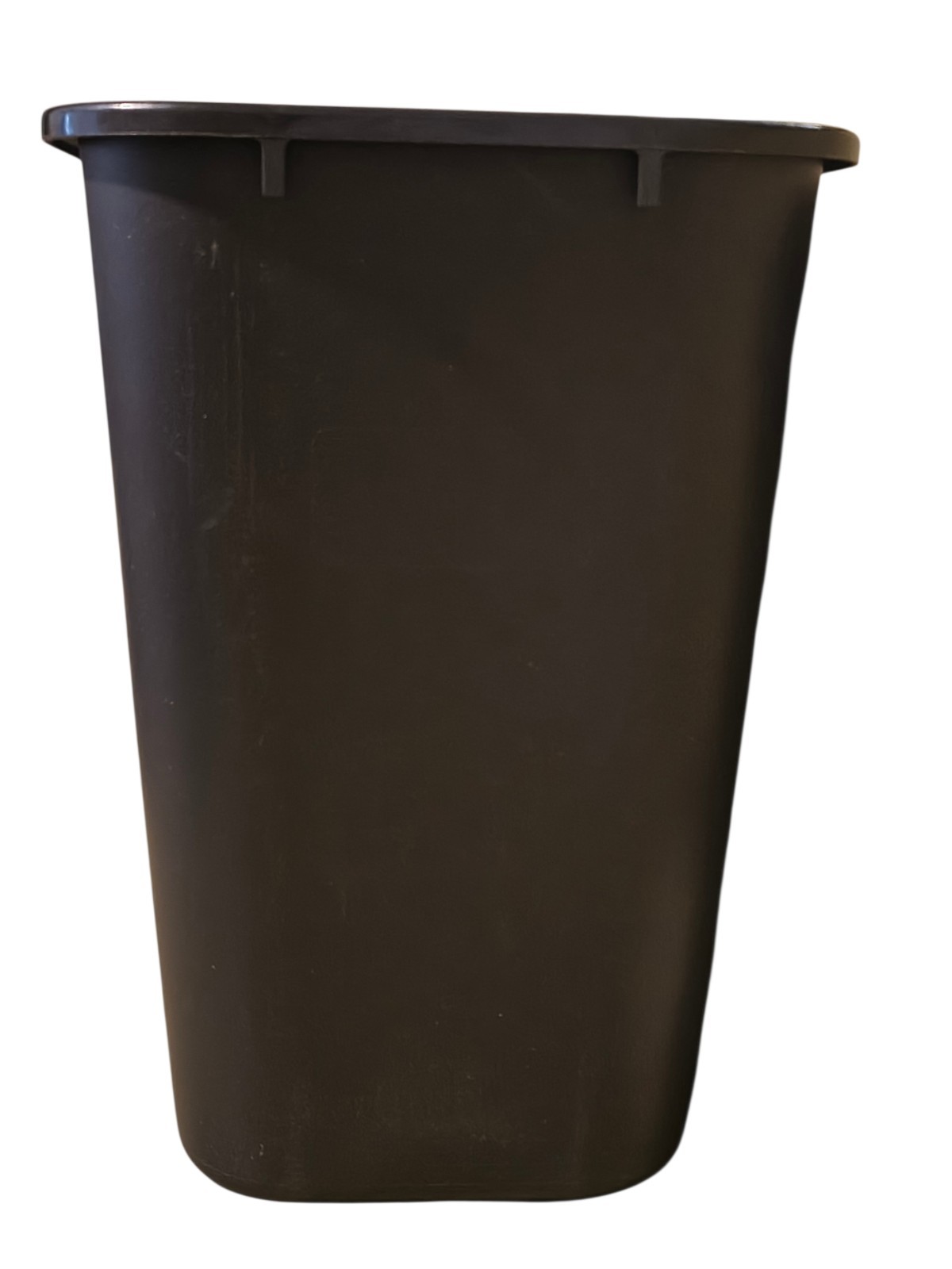 Space Saving Trash Wastebasket, Fits Under Desk and Small 7 Gallon / 28 Quart