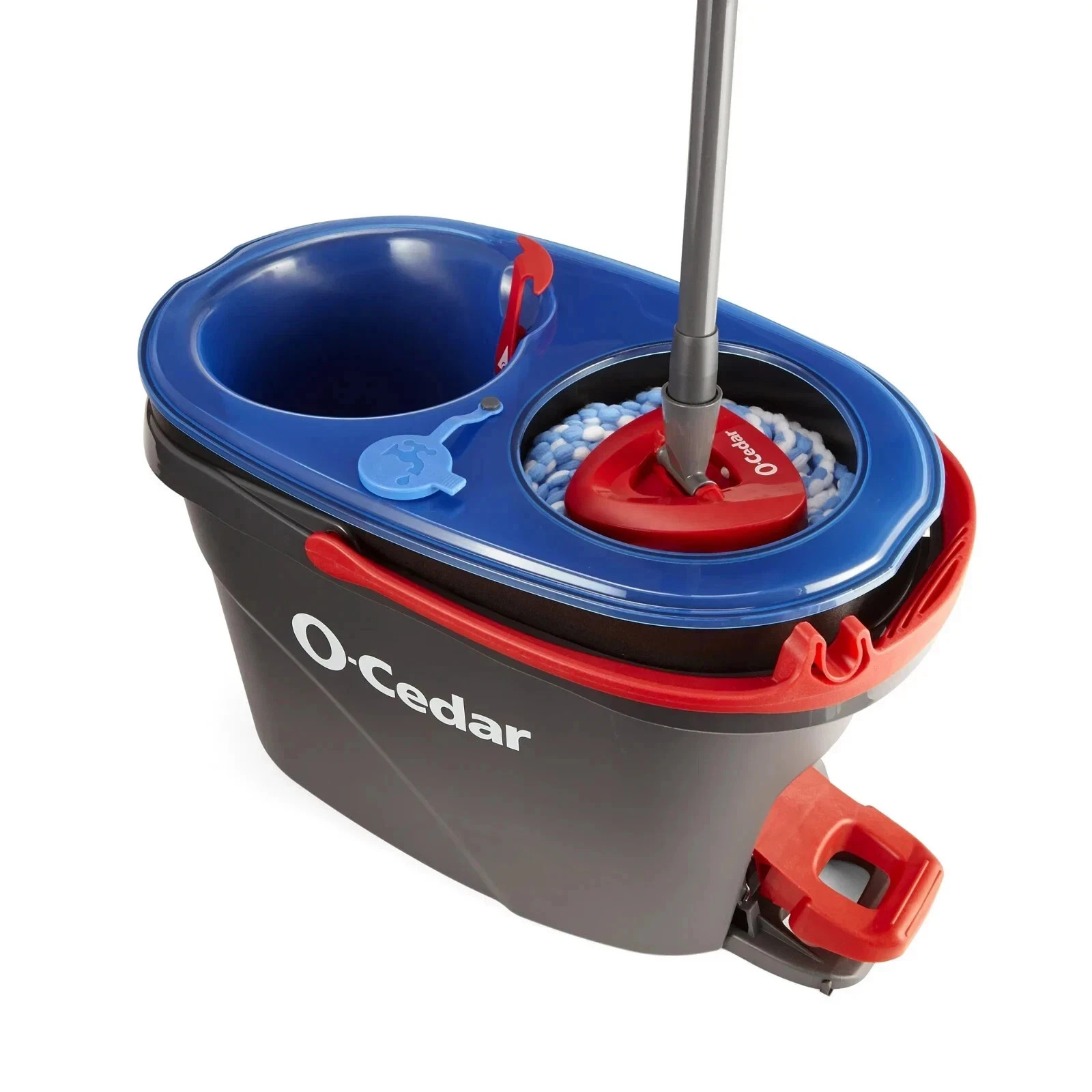 O-Cedar RinseClean Clean Water Spin Mop and Bucket System Clean with Clean Water