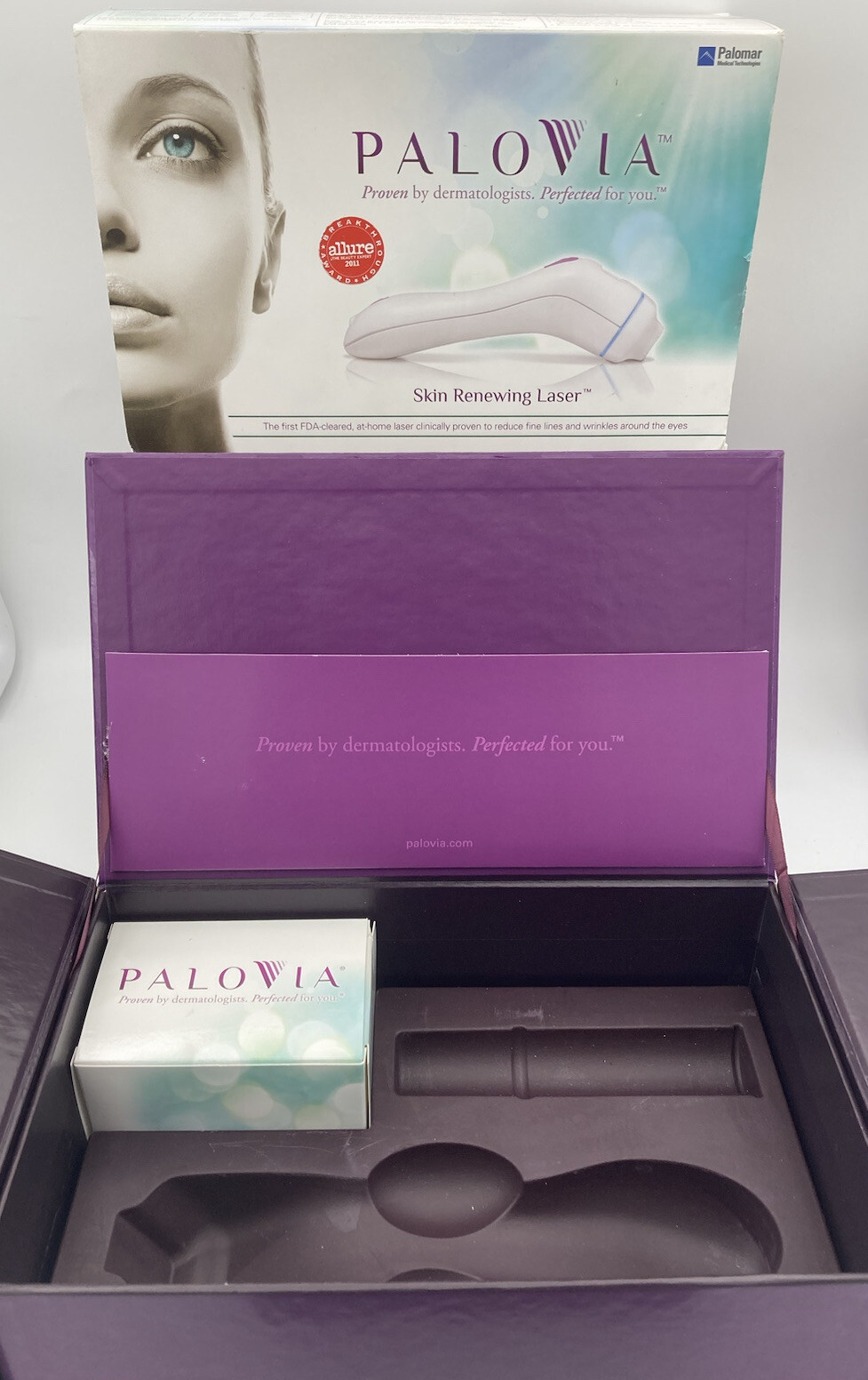 Empty Box And Sleeve Only PaloVia Skin Renewing Laser Box Only See Pictures