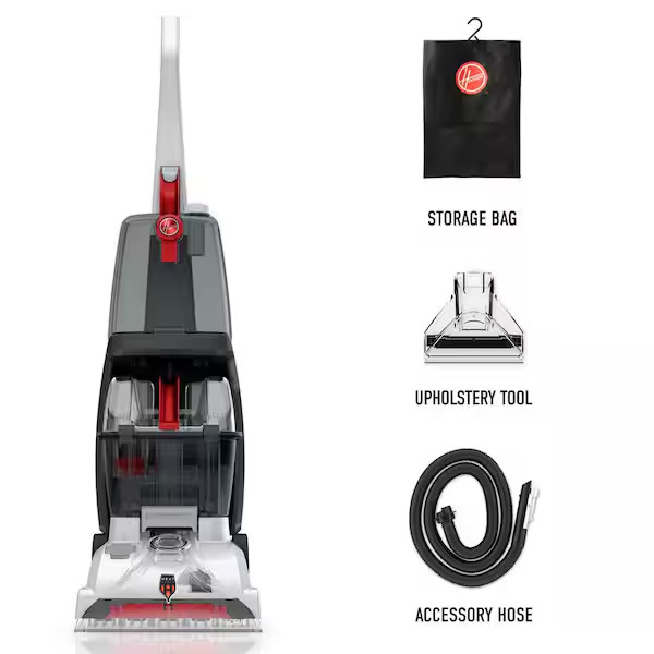 Turboscrub Upright Corded Carpet Cleaner Machine, Deep Clean Carpet Shampooer fo