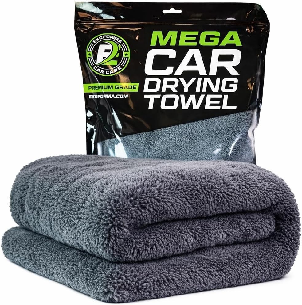 Mega Car Drying Towel – Holds Up to 9 lbs, No Streaks, Scratches, or Pack of 1
