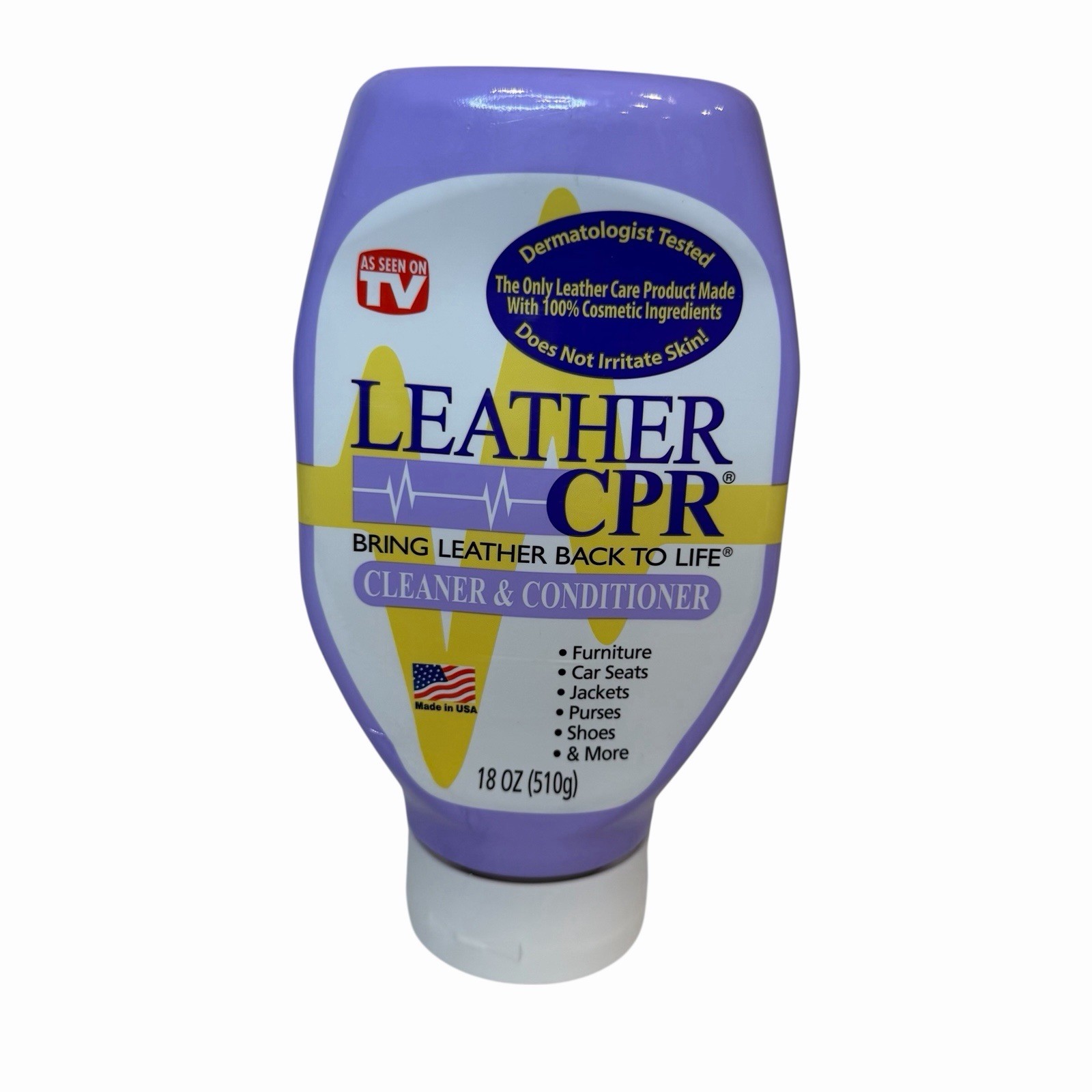 Leather CPR Cleaner & Conditioner 18oz Shoes Jackets Purses Furniture Boots NEW