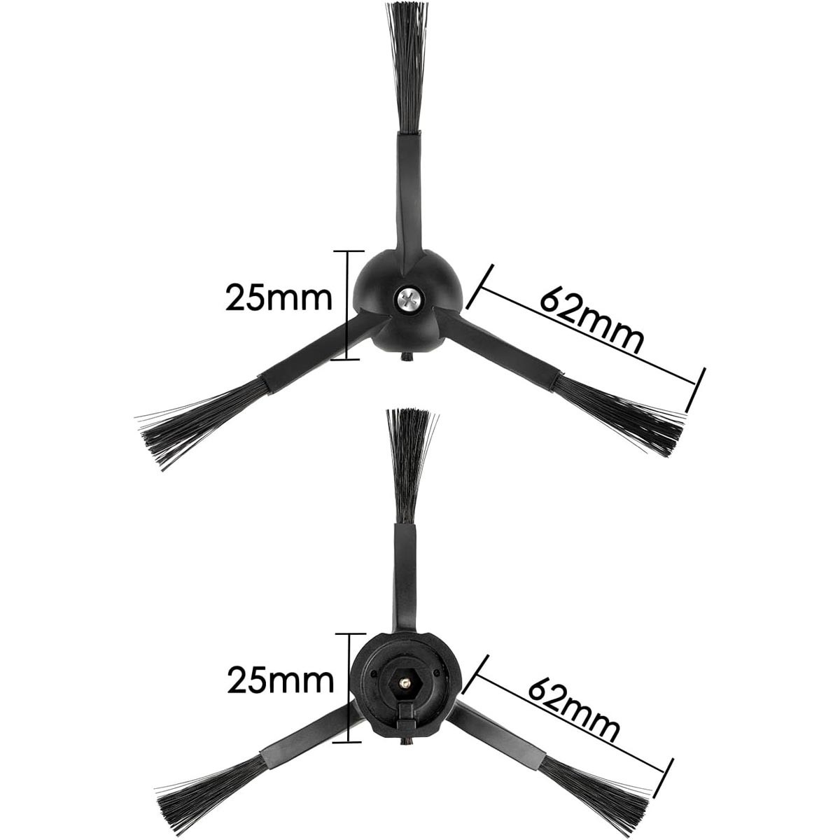 8 Pack Side Brushes for Roborock S8 Pro Ultra, S7 Max Ultra Robot Vacuum Cleaner