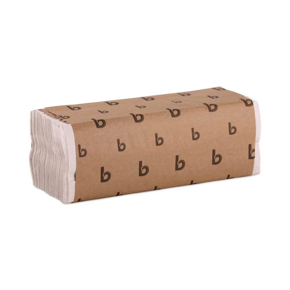 C-Fold Paper Towels Bleached White (198 Sheets per Pack, 12-Packs per Carton)