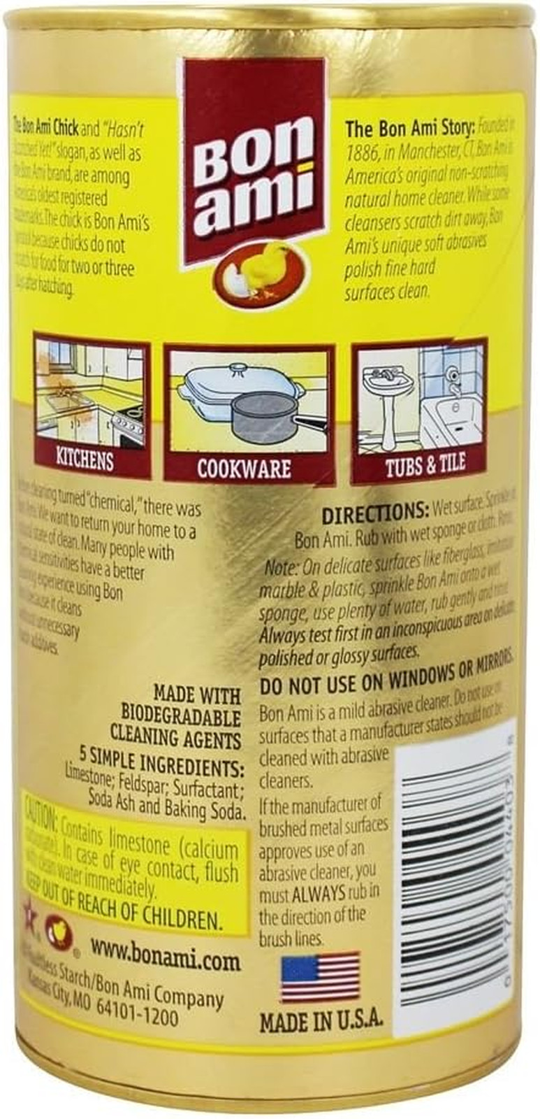 – All Natural Powder Cleanser Kitchen & Bath – 14 oz.