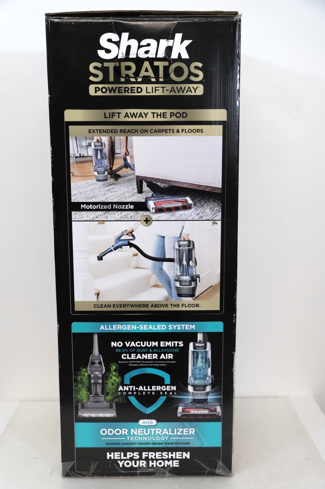 Shark Stratos AZ3002 TruePet Upright Vacuum – Blue