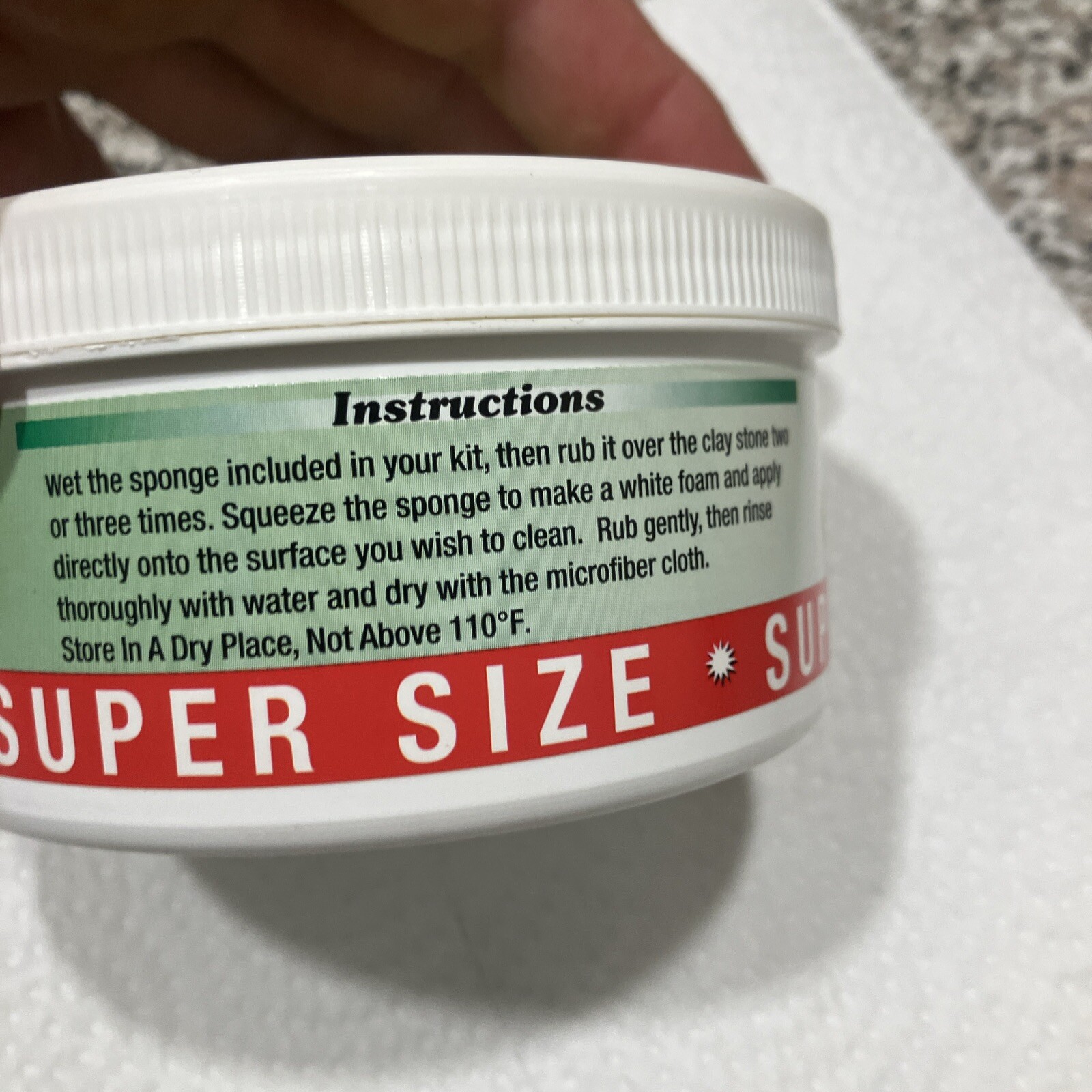 Bio Cleaner Natural Multi-Purpose Cleaner 17.5 oz Super Size ￼ open box