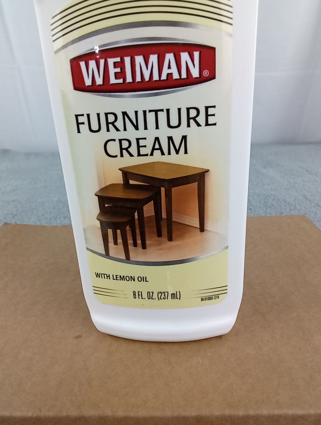Weiman Furniture Cream with Lemon Oil 8 fl oz 237 ml NOS