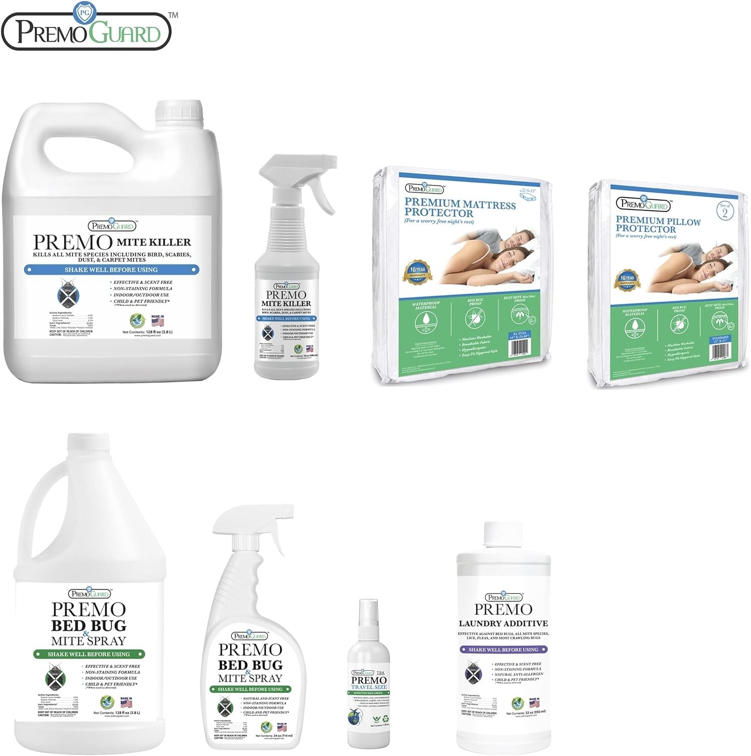 Effective Non-Toxic 32 oz Bed Bug & Mite Laundry Detergent for Safe Cleaning
