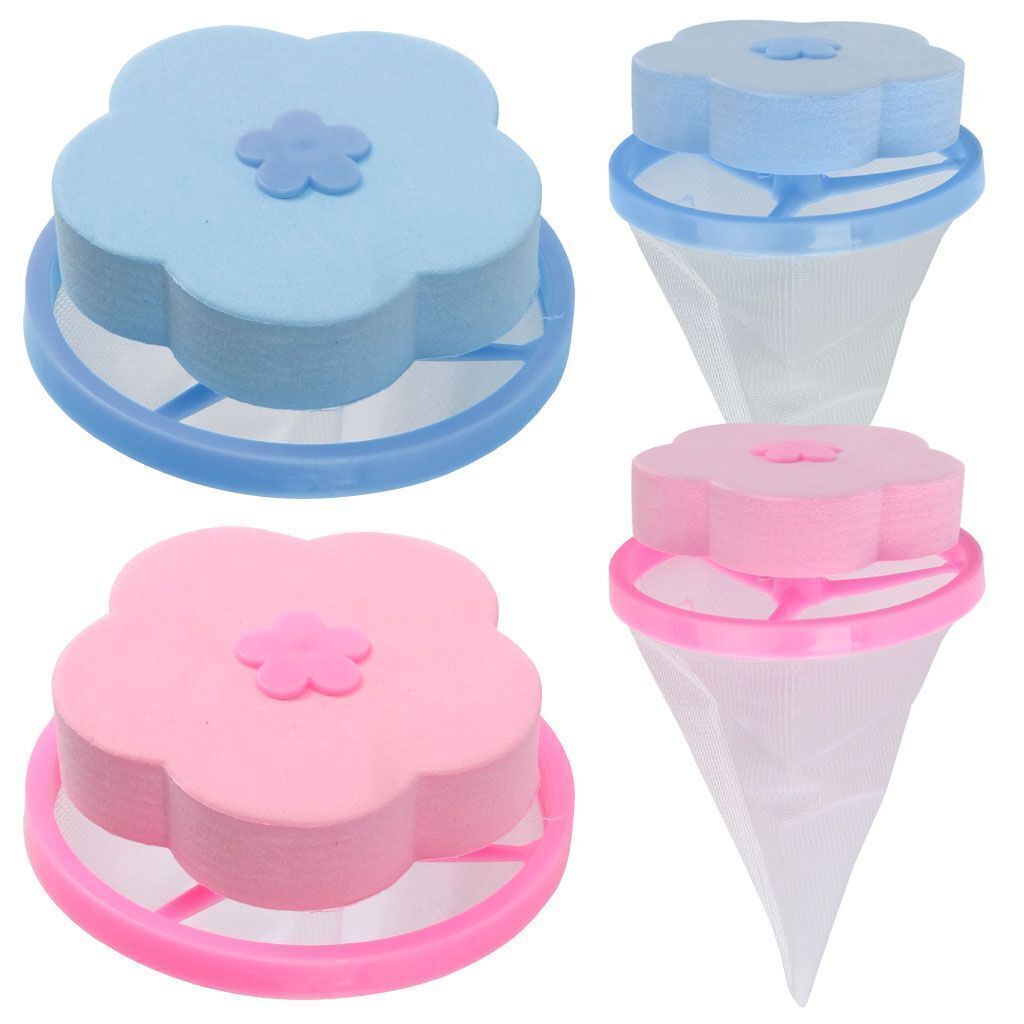 1-10x Floating Pet Fur Catcher Laundry Lint Pet Hair Remover For Washing Machine